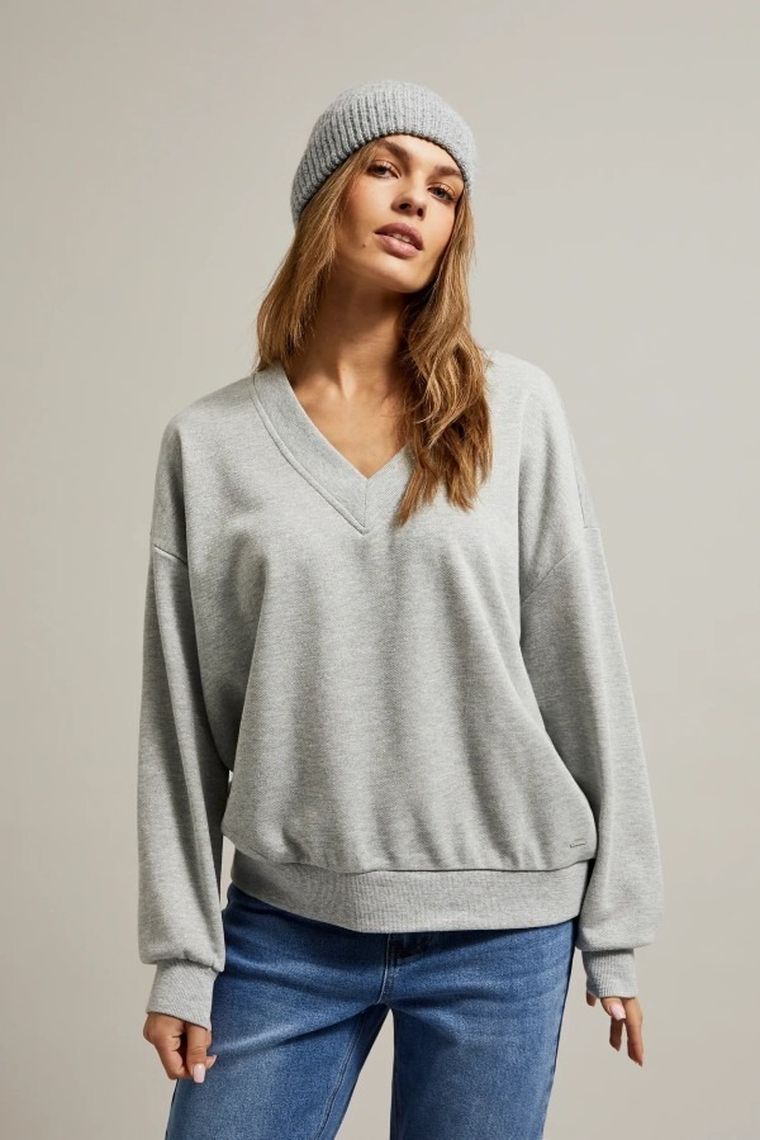 Czapka damska, szara, Moodo