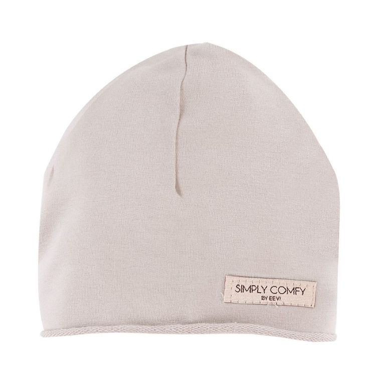 Czapka dziecięca, beżowa, Eevi