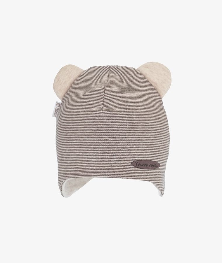 Czapka dziecięca, beżowa, Iltom