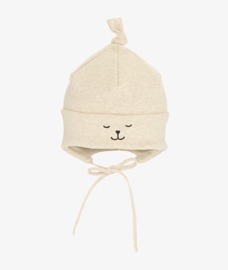 Czapka dziecięca, beżowa, Iltom