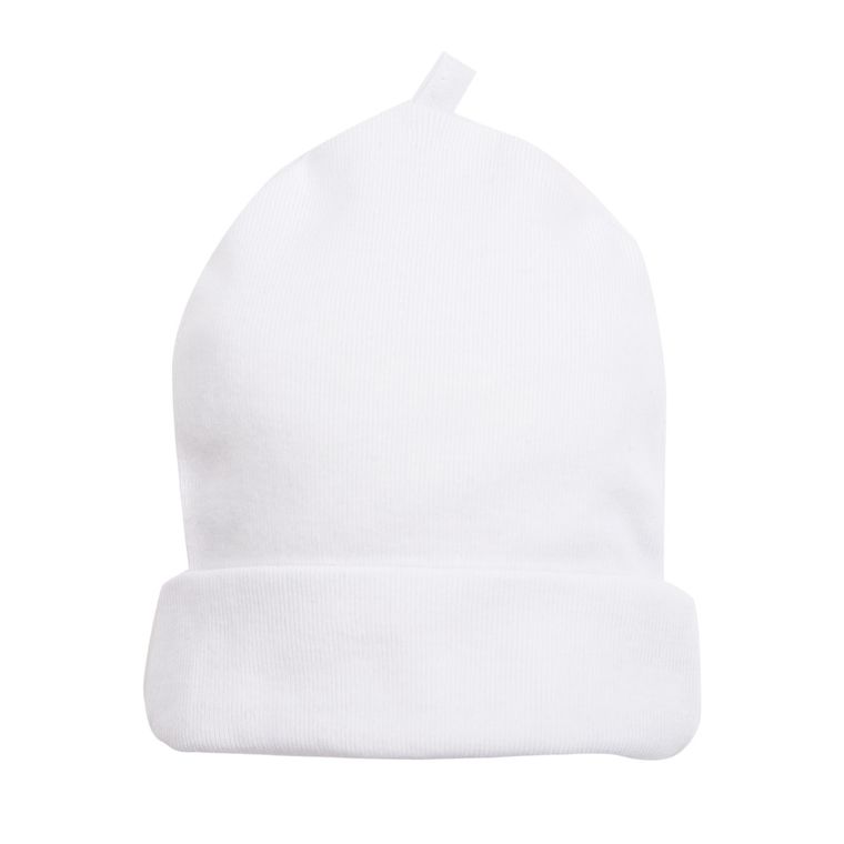 Czapka dziecięca, biała, Eevi