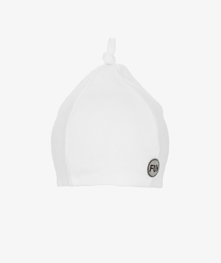 Czapka dziecięca, biała, Iltom