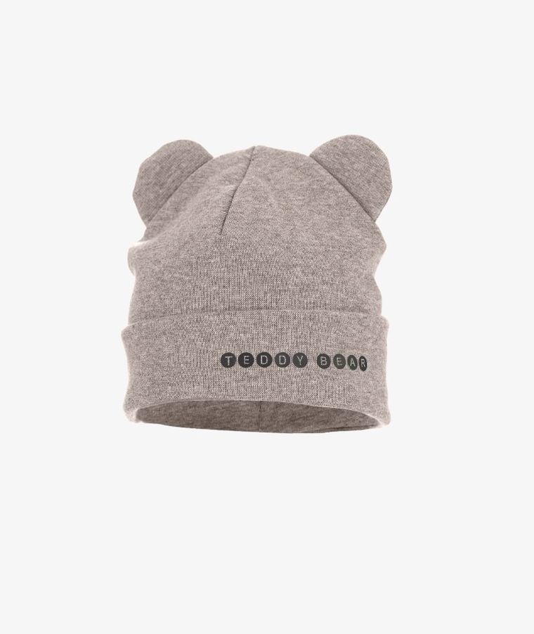 Czapka dziecięca, brązowa, Iltom