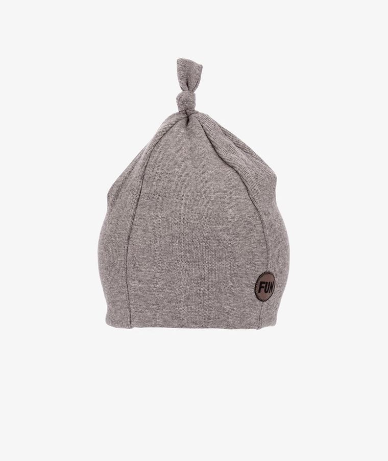 Czapka dziecięca, brązowa, Iltom