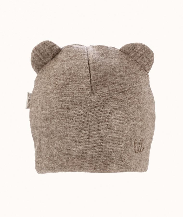 Czapka dziecięca, brązowa, Iltom