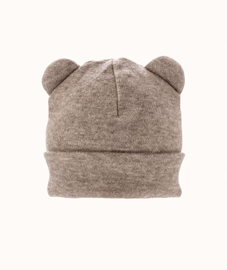 Czapka dziecięca, brązowa, Iltom