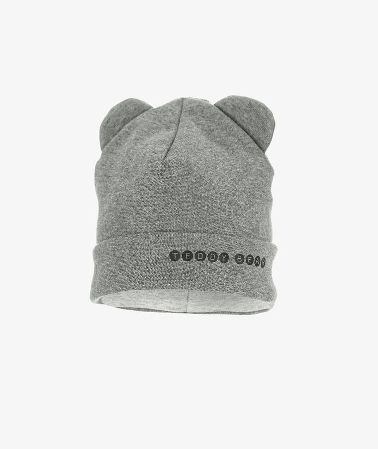 Czapka dziecięca, ciemnoszara, Iltom