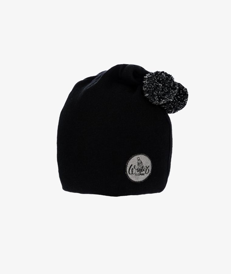 Czapka dziecięca, czarna, Iltom