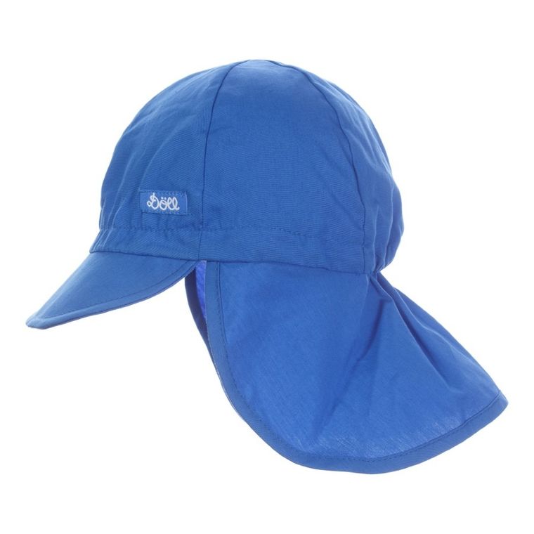 Czapka dziecięca safari, niebieska, Döll