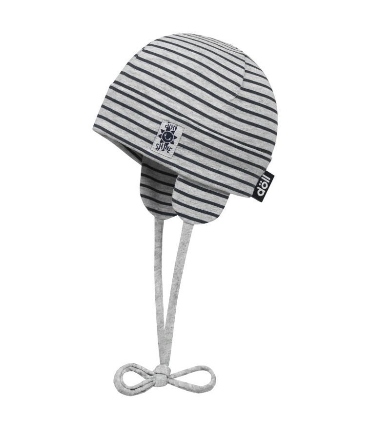 Czapka dziecięca, szara, Döll