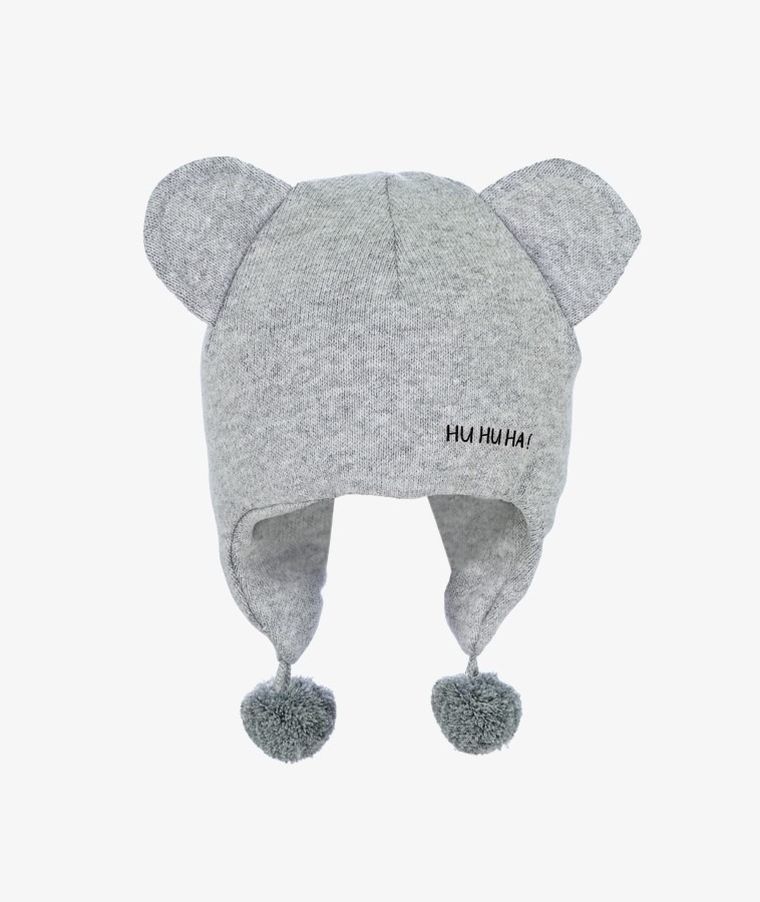 Czapka dziecięca, szara, Iltom