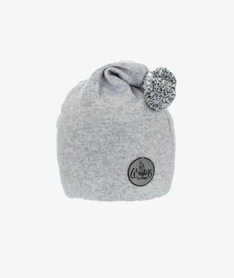 Czapka dziecięca, szara, Iltom