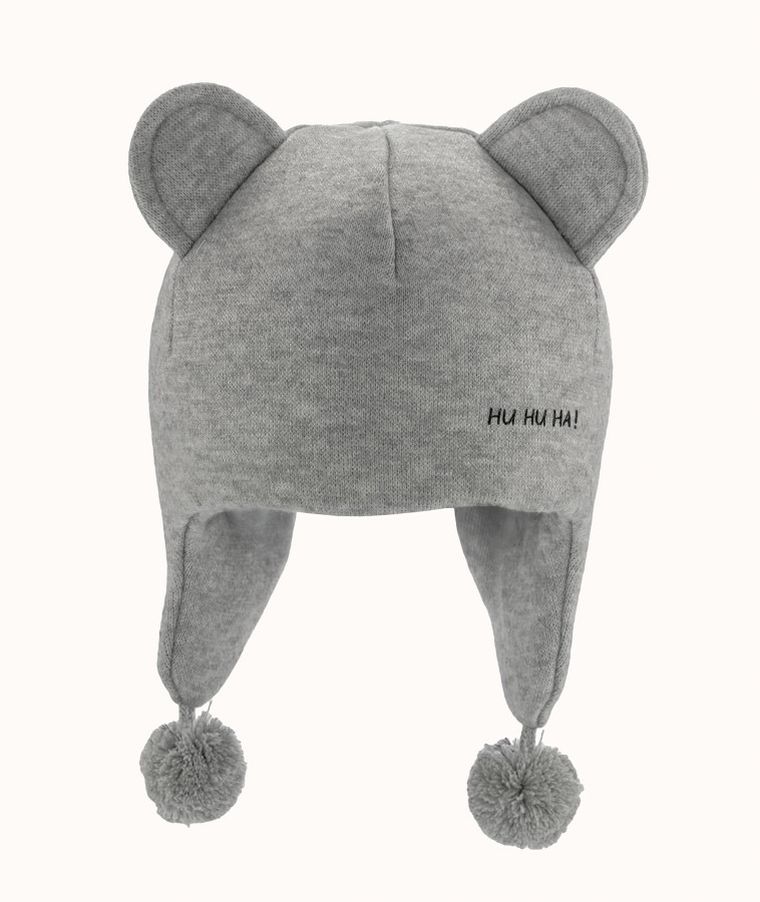 Czapka dziecięca, szara, Iltom