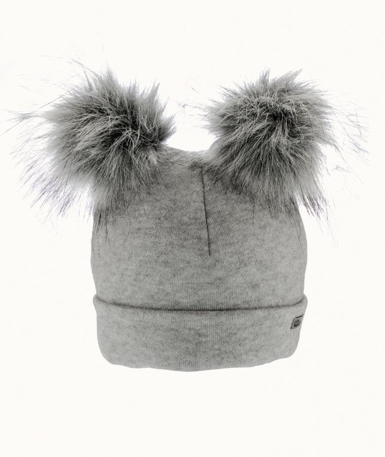 Czapka dziecięca, szara, Iltom