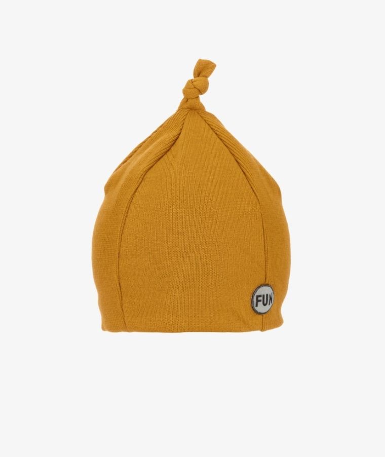 Czapka dziecięca, żółta, Iltom