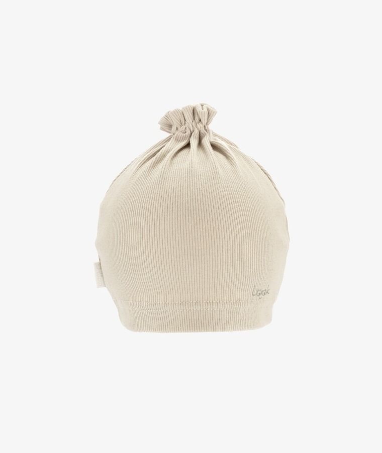 Czapka dziewczęca, beżowa, Iltom