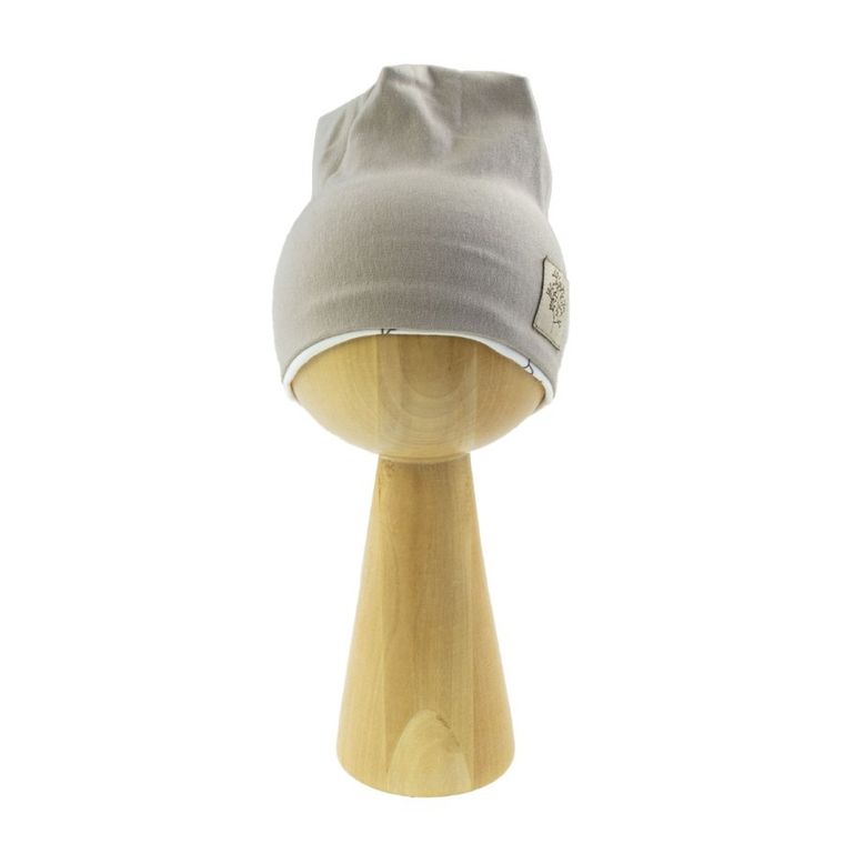 Czapka dziewczęca, beżowa, Nicol