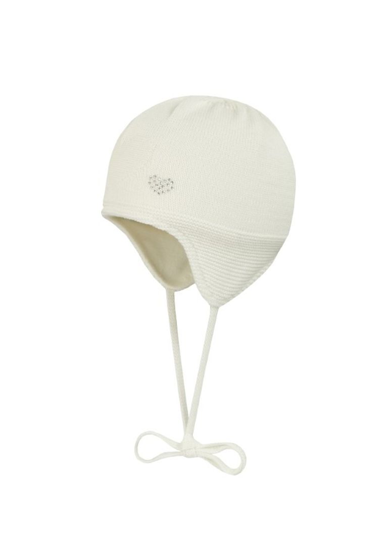 Czapka dziewczęca, biała, Döll