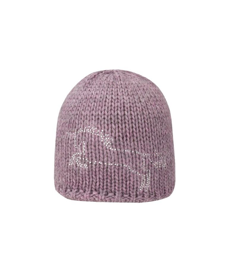 Czapka dziewczęca, ciemnoróżowa, Döll