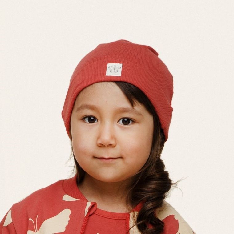 Czapka dziewczęca, czerwona, Pinokio