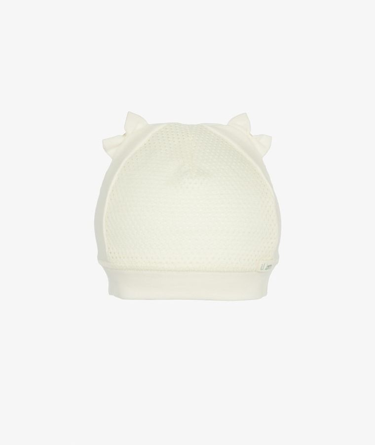 Czapka dziewczęca, ecru, Iltom