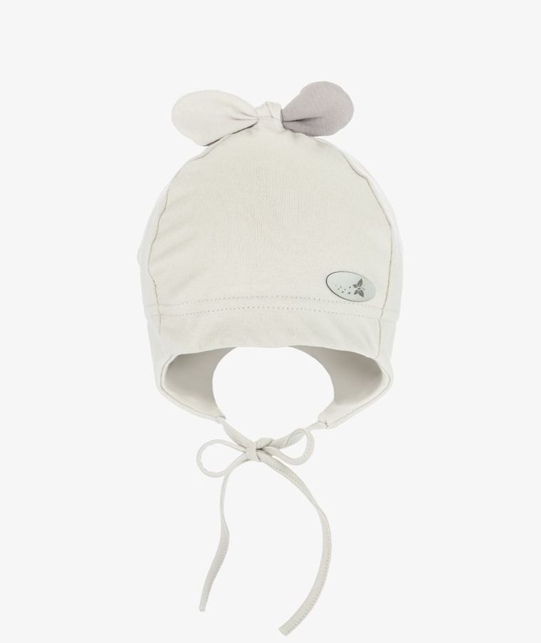 Czapka dziewczęca, ecru, Iltom