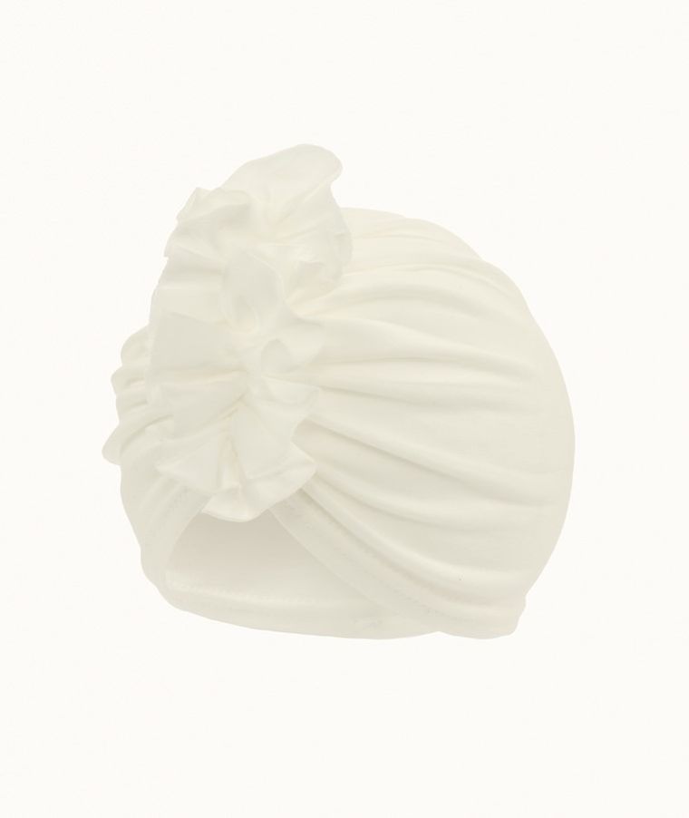 Czapka dziewczęca, ecru, Iltom