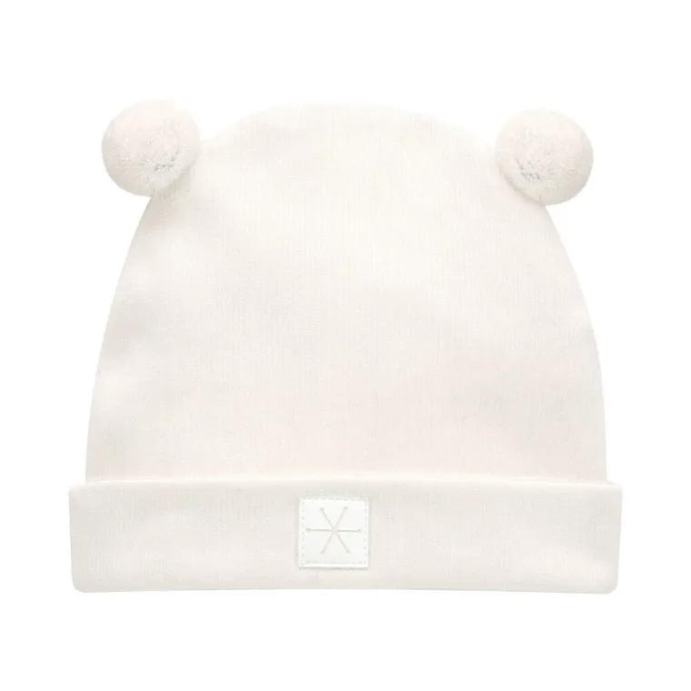 Czapka dziewczęca, ecru, Pinokio