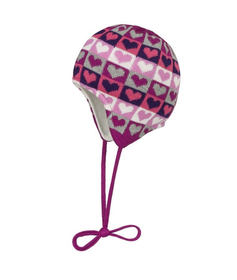 Czapka dziewczęca, fioletowa, Döll