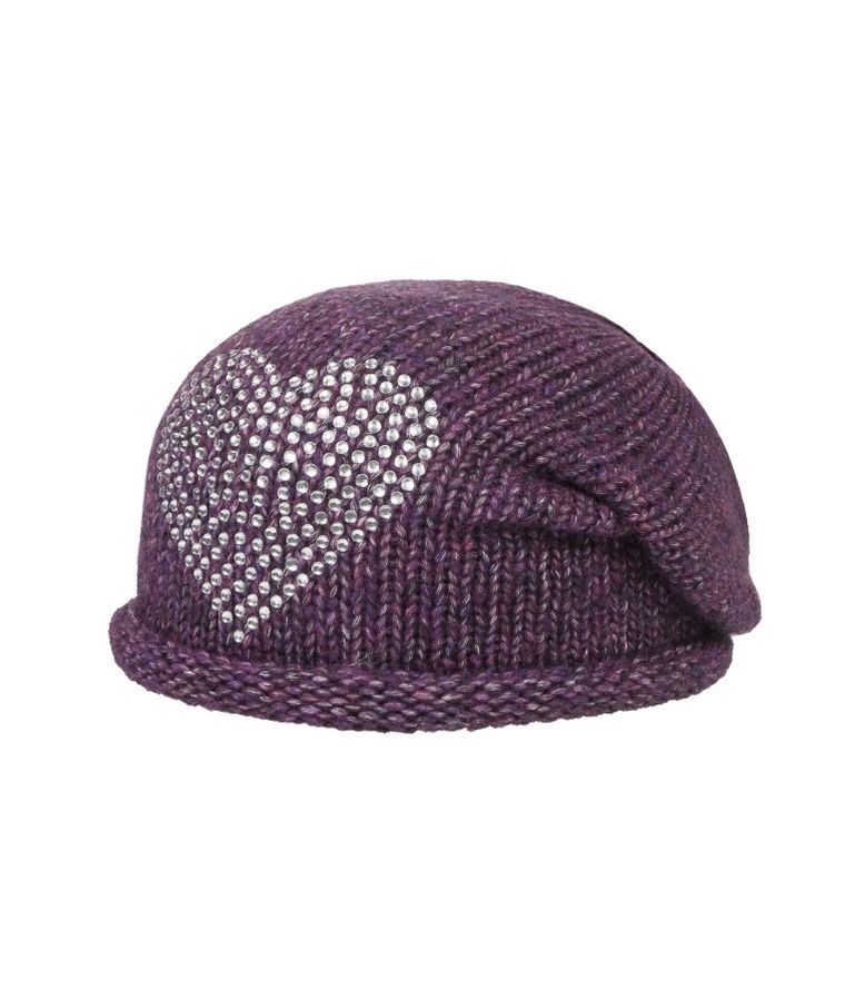 Czapka dziewczęca, fioletowa, Döll