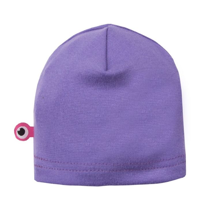 Czapka dziewczęca, fioletowa, smerfetka, Eevi