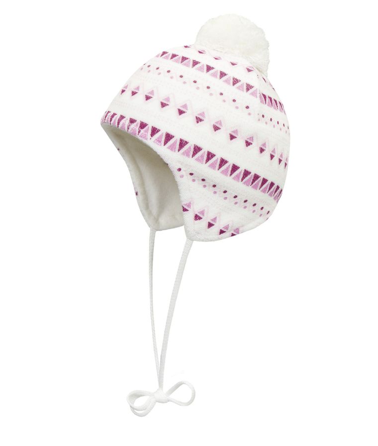 Czapka dziewczęca, geometryczne wzory, Döll