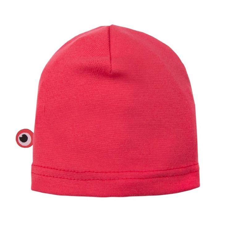 Czapka dziewczęca, malinowa, smerfetka, Eevi