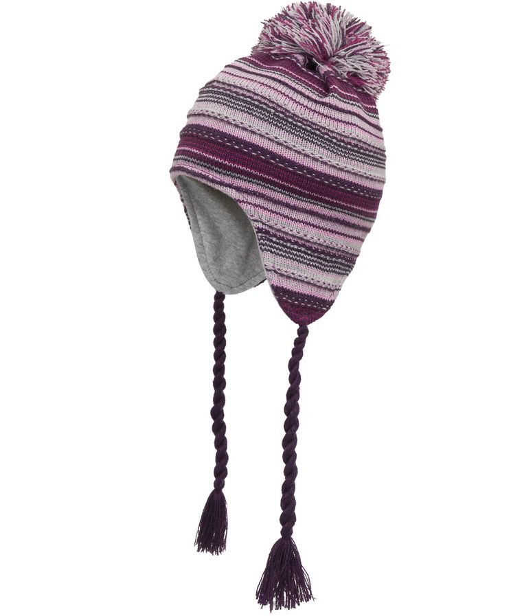 Czapka dziewczęca, mix, paski, Döll