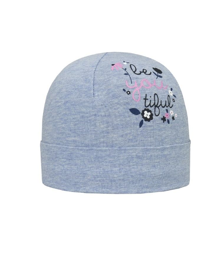 Czapka dziewczęca, niebieska, Döll