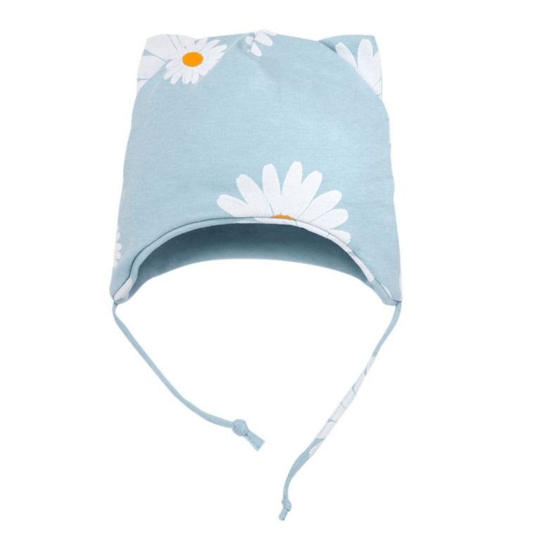 Czapka dziewczęca, niebieska, Pinokio