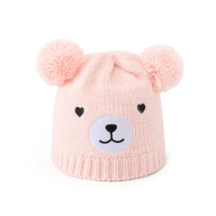 Czapka dziewczęca, różowa, Be Snazzy
