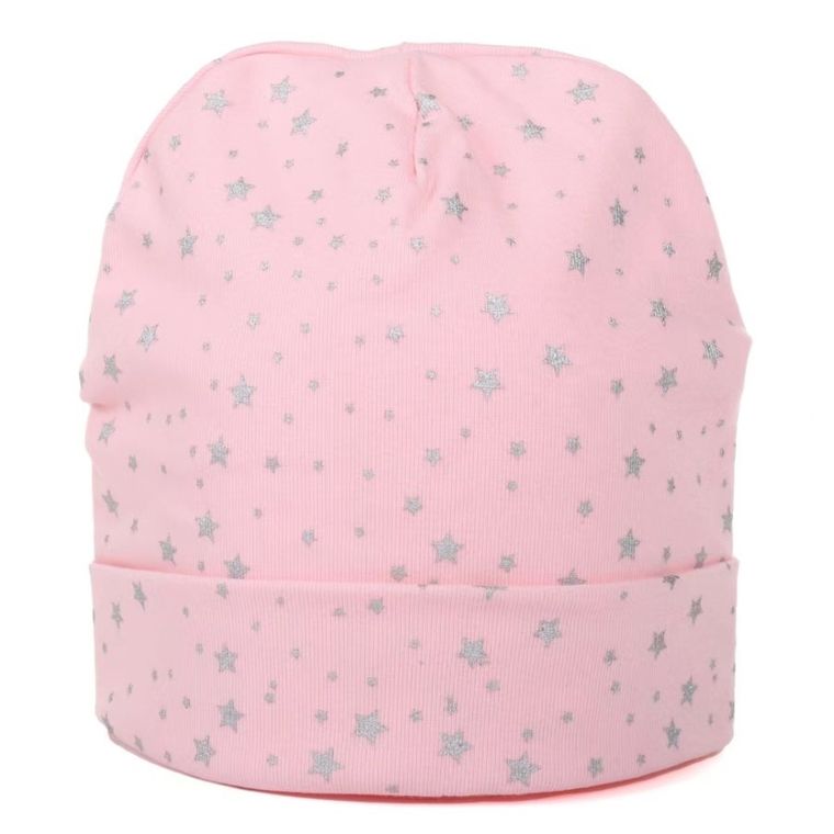 Czapka dziewczęca, różowa, Be Snazzy