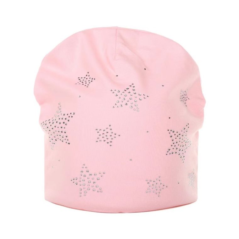 Czapka dziewczęca, różowa, Be Snazzy