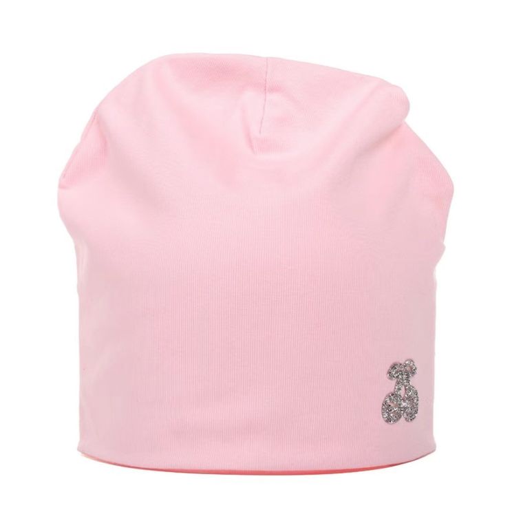 Czapka dziewczęca, różowa, Be Snazzy