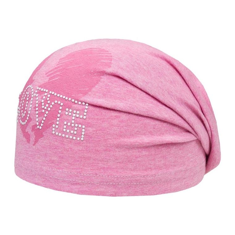 Czapka dziewczęca, różowa, Döll