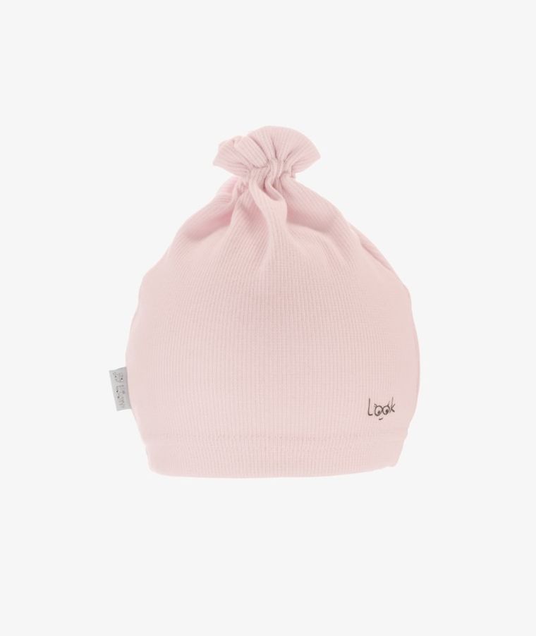 Czapka dziewczęca, różowa, Iltom