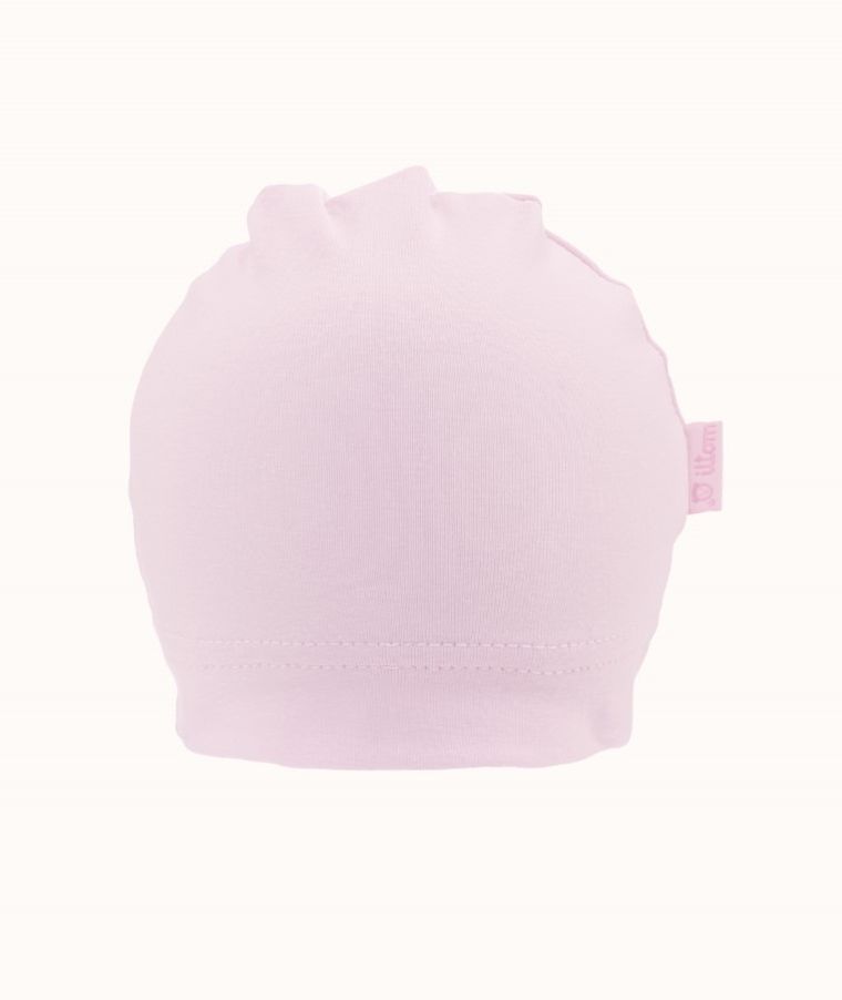 Czapka dziewczęca, różowa, Iltom