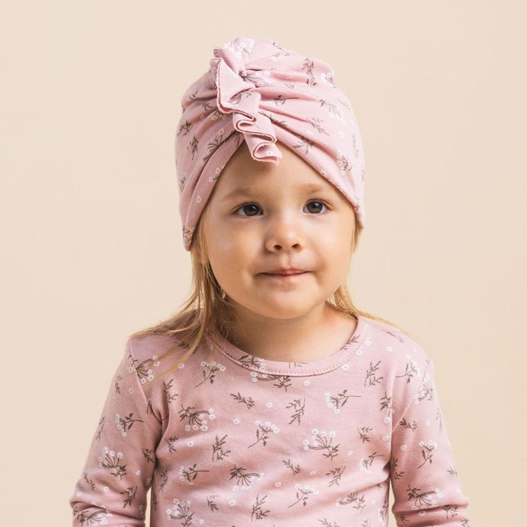 Czapka dziewczęca, różowa, Nicol