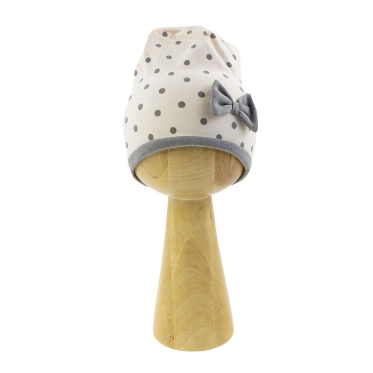 Czapka dziewczęca, różowa, Nicol