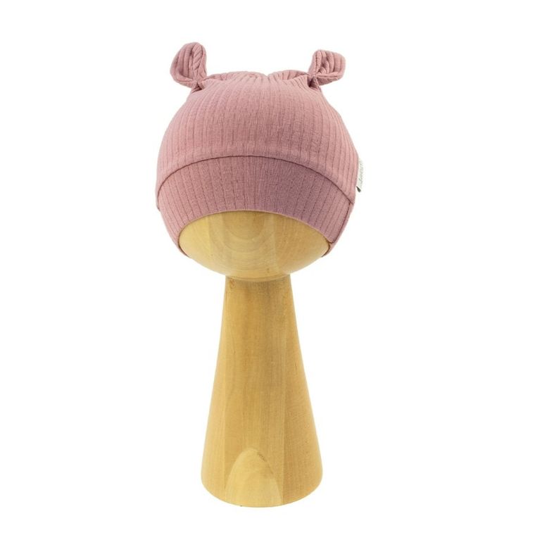 Czapka dziewczęca, różowa, Nicol