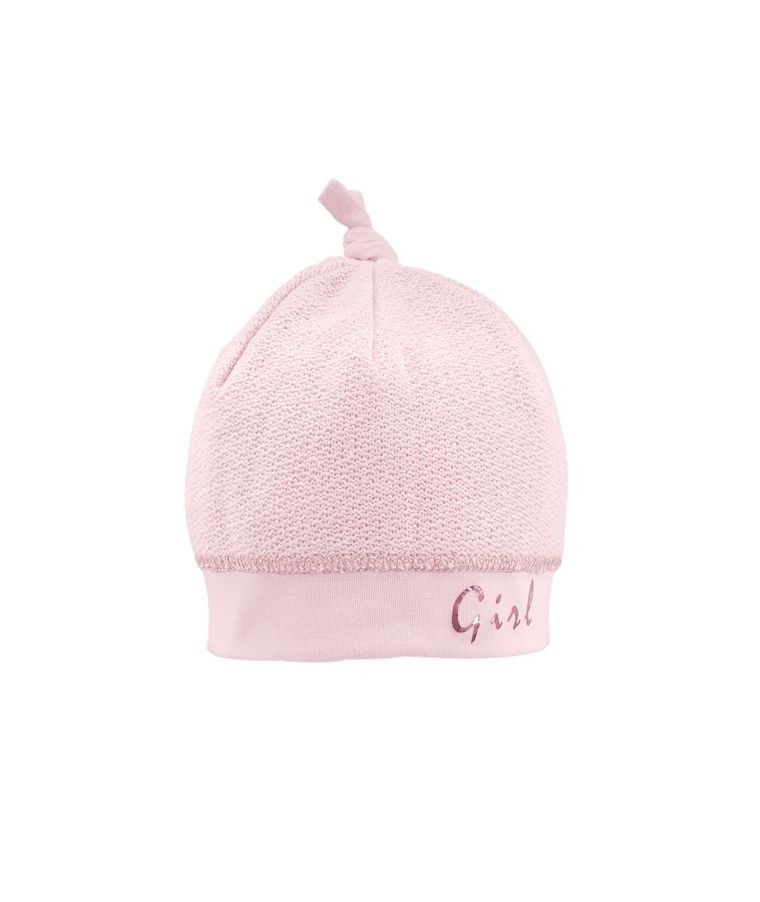 Czapka dziewczęca, różowa, smerfetka, Girl, Iltom