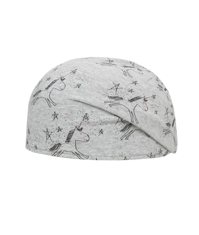 Czapka dziewczęca, szara, Döll