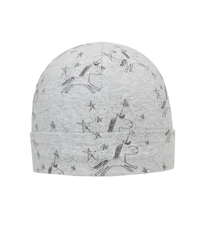 Czapka dziewczęca, szara, Döll