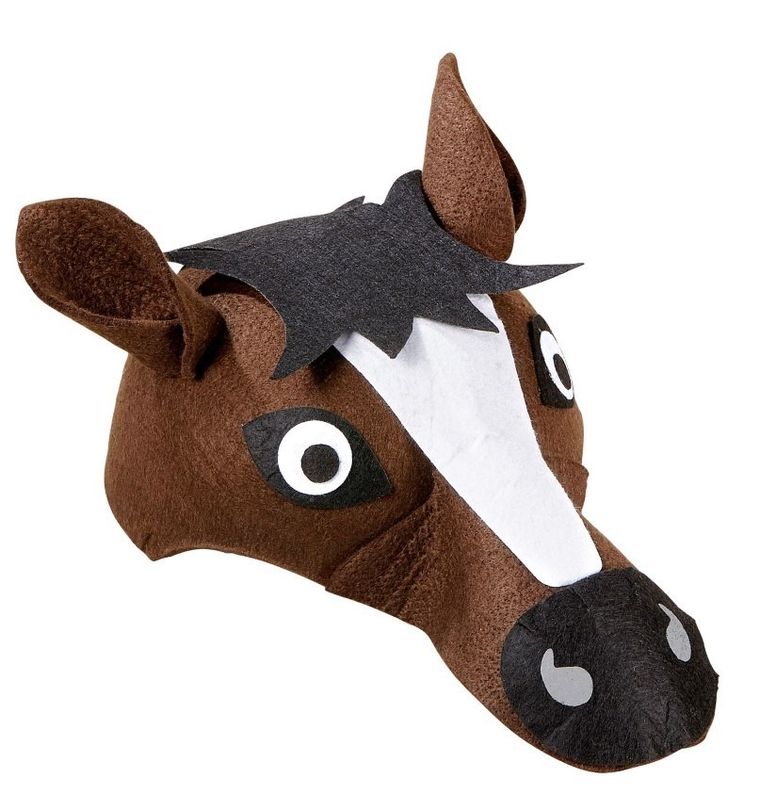 Czapka, koń, brązowy